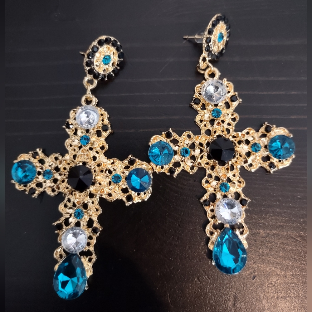Gorgeous New Cross Earrings